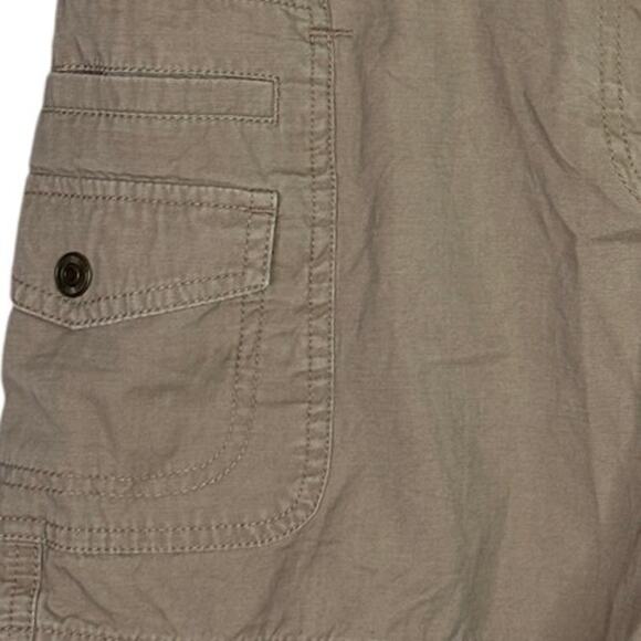J. Crew Cotton Classic Chino Utility Flat Front Pocket Casual Shorts 10 Khaki - Picture 11 of 15